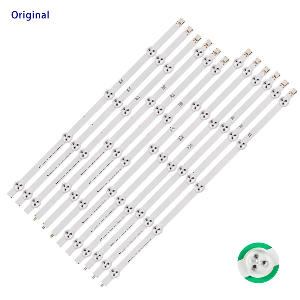 LED Backlight Strips for 47LN540V 47LN5420 47LA6210 47LN570R-ZA 47LN5758 47LN540V 47LN5750-UH 6916L-1259A 1260A 1261A 1262A