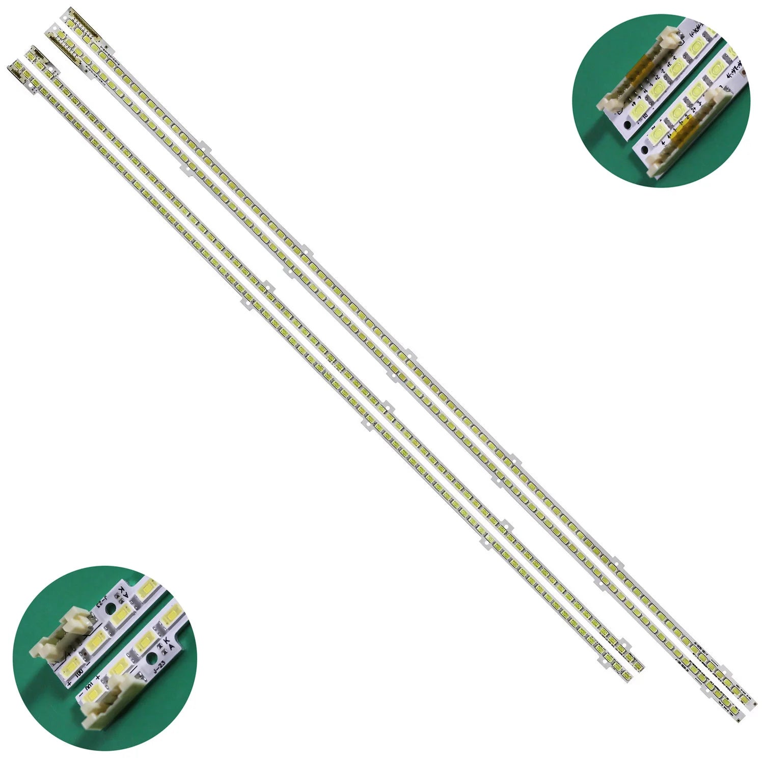 10pcs/5set LED strip For Samsung 46'' TV 2011SVS46-FHD-6.5K LEFT/RIGHT JVL3-460SMB-R1 BN64-01645A UE46D6517 UN46D6400UF