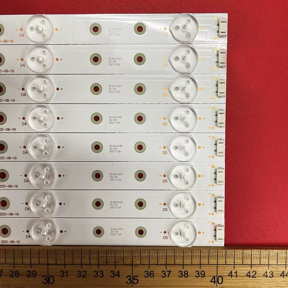 LED Backlight strip For Pold TQL43F4PR001 5800-W43001-3P00 RDL430FY PH43E30DSGW PH43E30 43LH5580 43LH5550 43LH5510 43LH551C