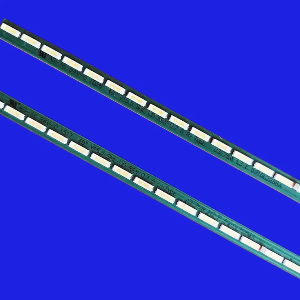 LED Strip For 49uf6250 49uf8400 49UF8400-CA 66leds 6916L2285B 6916L2286B 49 V15.5 SNL UD REV 0.7