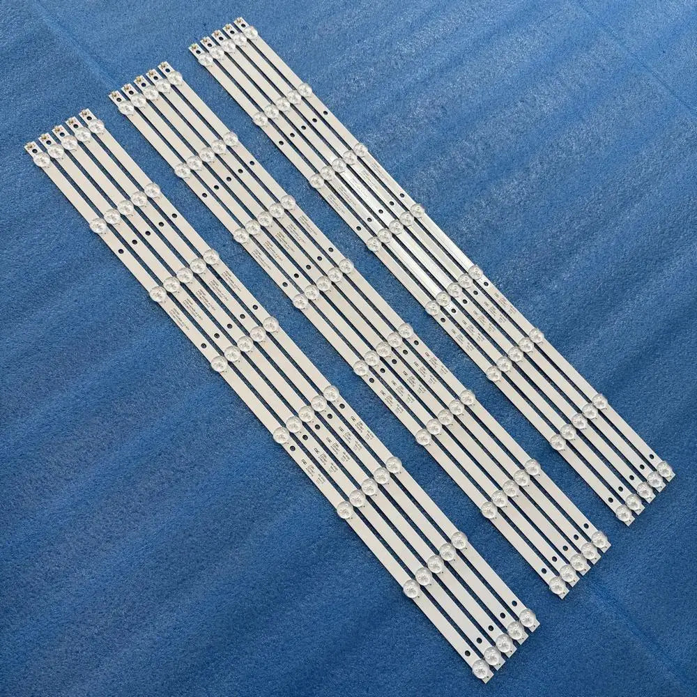 15pcs/set LED Strip 8LED For Toshiba 65S2650EV 65L350U 65L621U 65U7751EV TH-65DX400C 65PUF6056 65PUF6051 4708-K65WD8-A1213K01