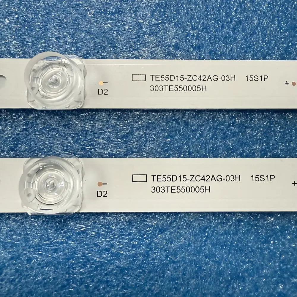 2pcs/set LED Backlight Strips for TCL 55V8EPRO 55S12 55J7EPRO TE55D15ZC42AG04H 55S11-ZX3030-2X15YH-230217