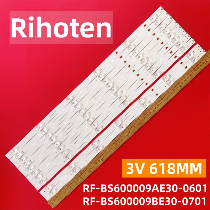 3V/LED LED TV Backlight Strip for 4T-M60Q6CA 4T-C60U6DA 4T-M60Q5CA 4T-K60B7CA RF-BS600009AE30-0601 RF-BS600009BE30-0701 A5
