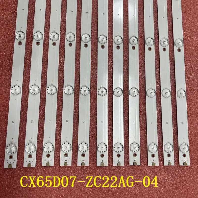 LED Backlight For Continental Edison CELED65SA120B6 UD65LG201 65lex6027 65MUA1500-61 CX65D07-ZC22AG-04 CX650DLEDM CX650M10
