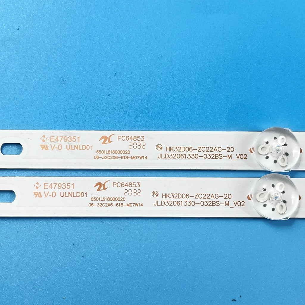 LED TV backlight 06-32C2X6-618-M07W14 for fusion fltv-32h110t HK32D06-ZC22AG-20 JL.D32061330-032BS-M _ V02 ORION OLT-30100t