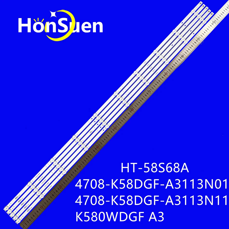 LED Backlight Strip For 4T C58EL8UR 4T-C58EL8UR E450AC58R LT-58KB527 K580WDGF A3 4708-K58DGF-A3113N21 PTV58G10 Vizzion Br58gua