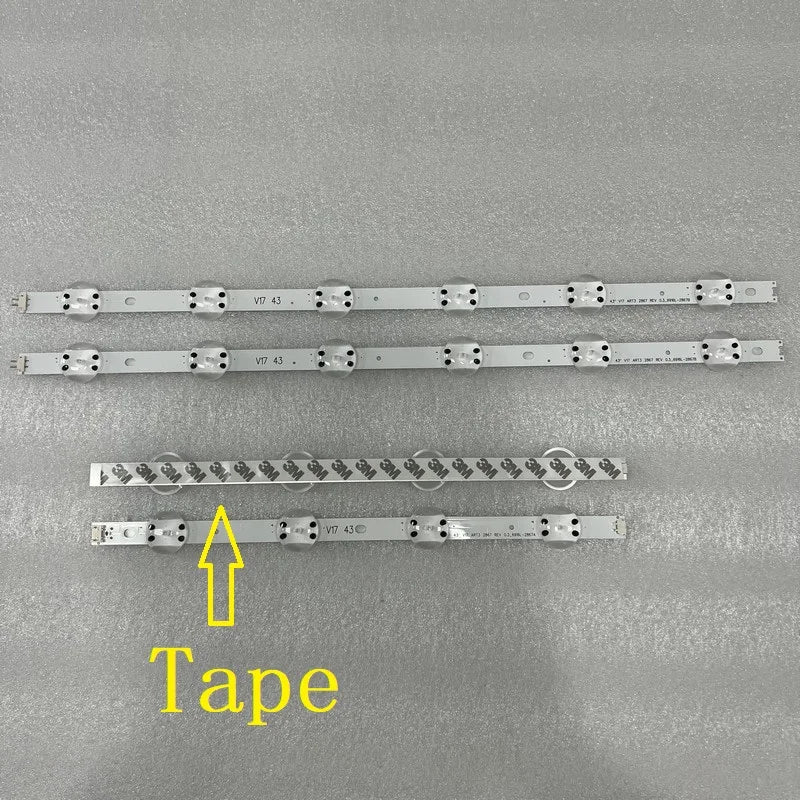 10LED LED Backlight Strip for TV 43LJ624V 43UJ670V 43LV340C-UB 43LJ610V 43 V17 ART3 2867 43uj6525 43uj6565 LC430DGJ AGF78709