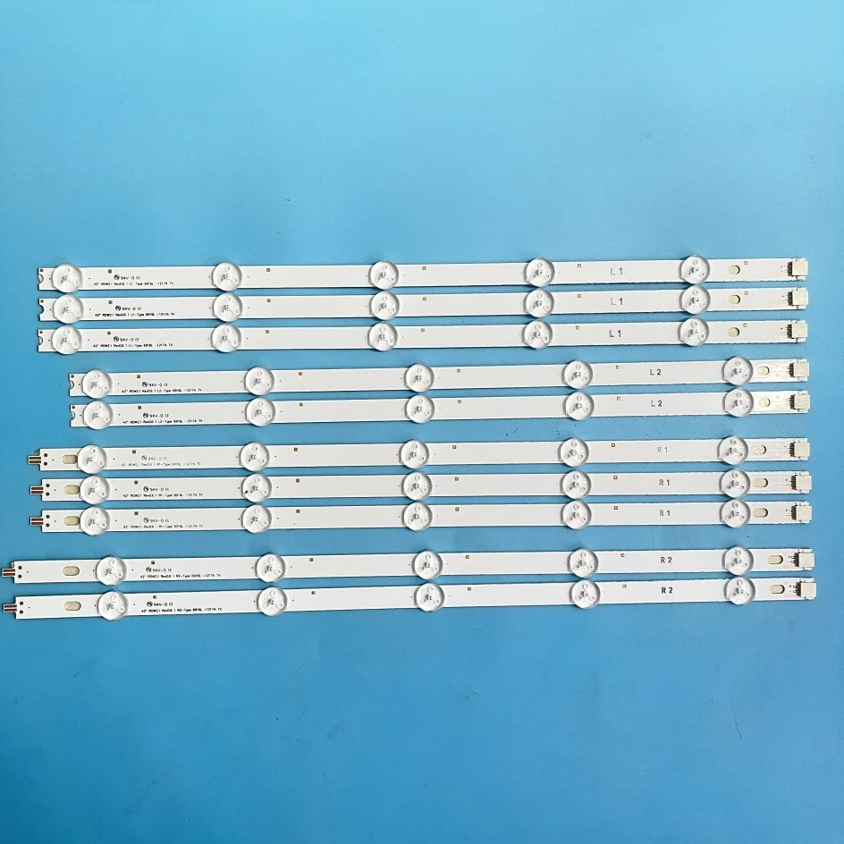 LED Backlight Bar for 42' 42LA615V-ZE 42LN5100-CP 42LN570S 42LA620S 6916L-1412A//1413A//1414A 6916L-1214A/1215A/1216A/1217A