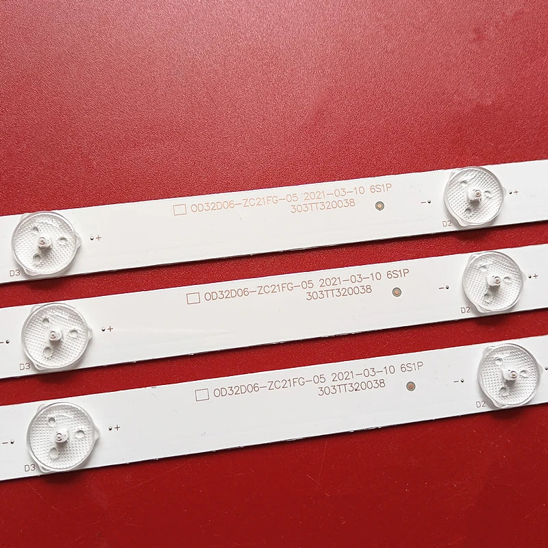LED Backlight for ATV-32 Sp-led32  E356289 OCEALED320516B7 DVB-PT1320083HCA 0D32D06-ZC21FG-05 OD32D06-ZC21FG-05 6S1P 303TT320038