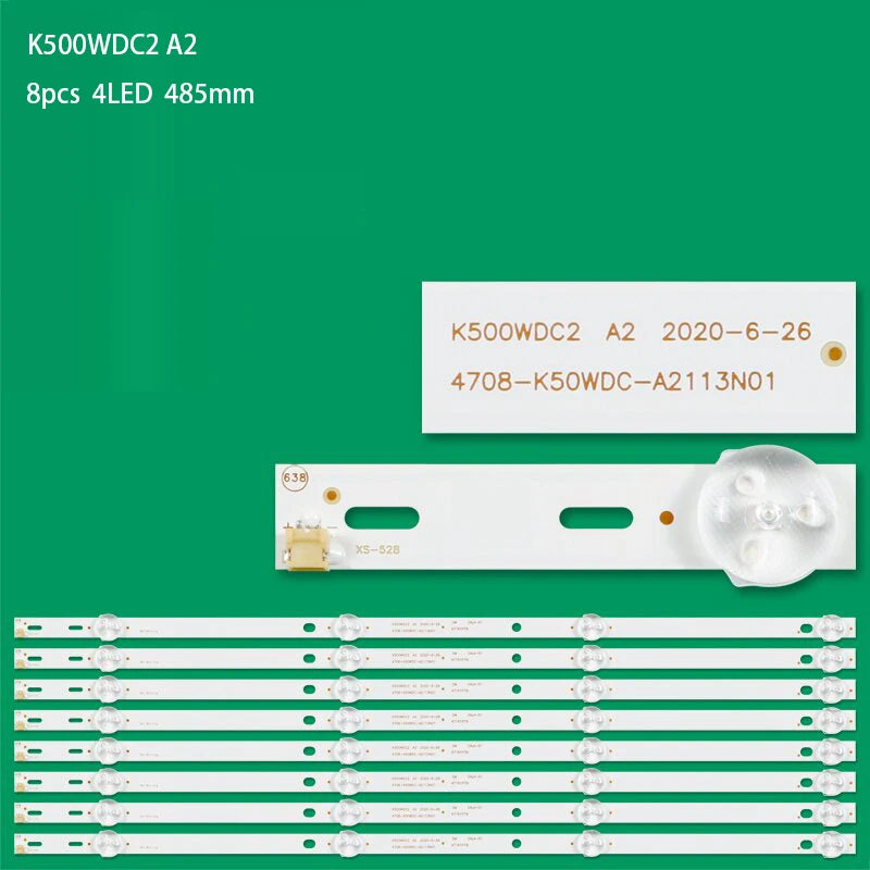 LED Backlight strip for Philips 50U750T 50PUT6002S 50PUT6002/98 50PUH6002 50PUH6082/96 4708-K50WDC-A4113N01