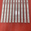 10pcs/set LED Backlight Strip 7LED For Hitachi 55D1620 55R7 55U2200 55HR332M06A5 V1 4C-LB550T-HR5 HR2 HR33V