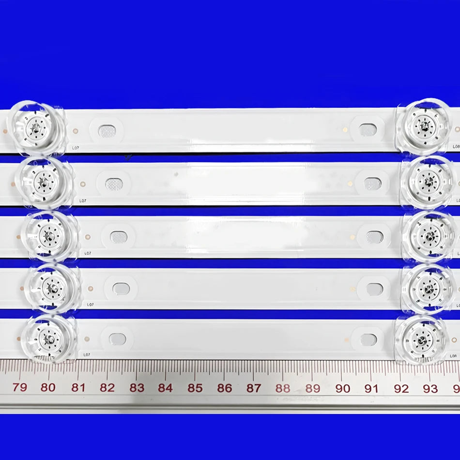 5pcs LED Backlight strip For HISENSE B5506UHB B5506UHD HIGHONE HI5506UHD-MM JL.D55091330-315CS-M_V01 JL.D55091330-315AS-M-V01