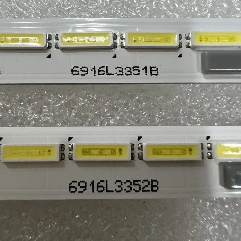 66LED(6V) 535mm LED Backlight Strips(2) 66LED For 6916L-3351A 3352A 3351B 3352B 55 V20 CoD 3351 3352 6922L-0297A 6922L-0321A