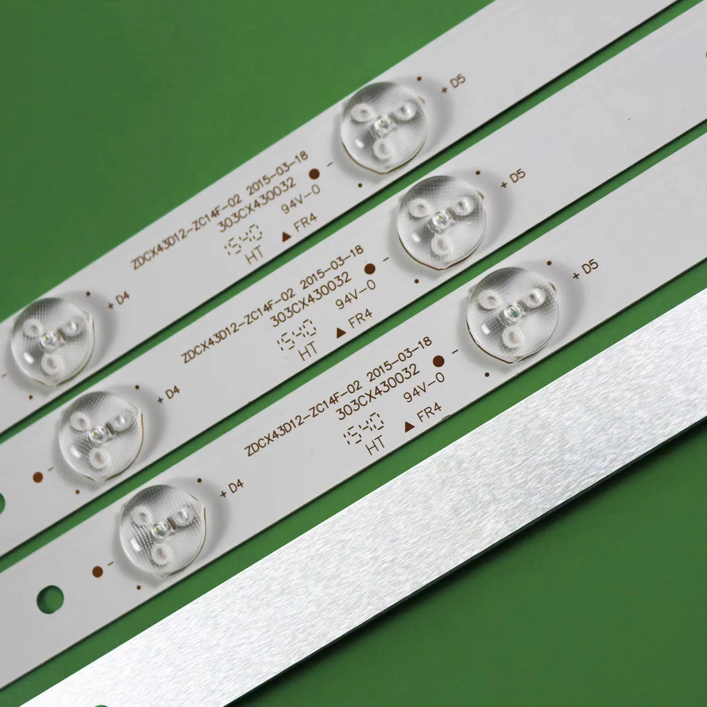 LED Backlight strip for 43LEM-1038/FTS2C LE-4329 43BF35-T2 43X6543  ST-4340SR 180.DT0-431900-0H