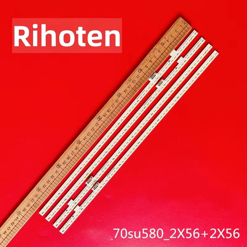 LED Backlight Strip For  LC-70UI9362K LC-70UI9362E 4T-C70AMSA C70AMZA 70SU580-2X56-2X56-4014 STG700A1656LED 38CM 3V