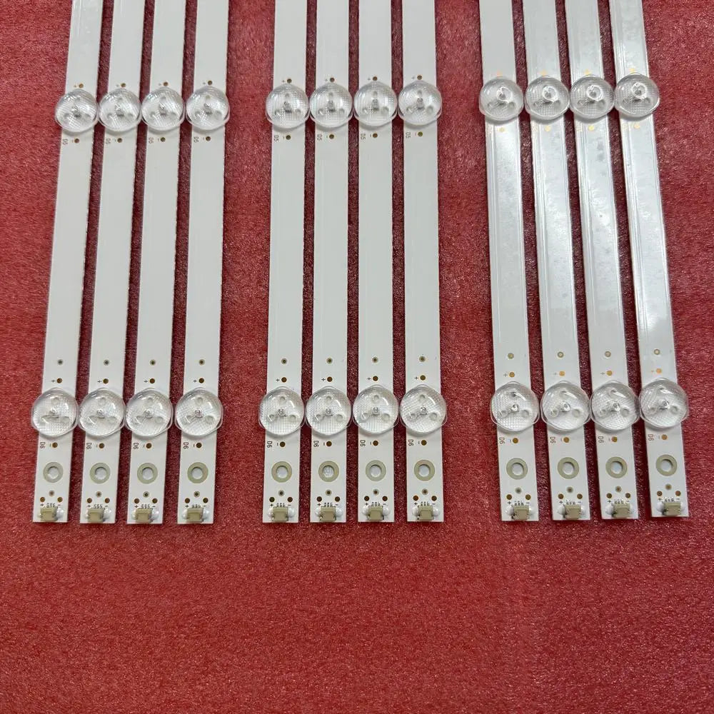 12pcs/set LED Strip for 55LM620S-ZE RCA RNSMU6536 RNSMU6540 RTU6550 HRS_SQY65D3 AE0110516 AE0110486 55LM620S AE0110489 AE0110618