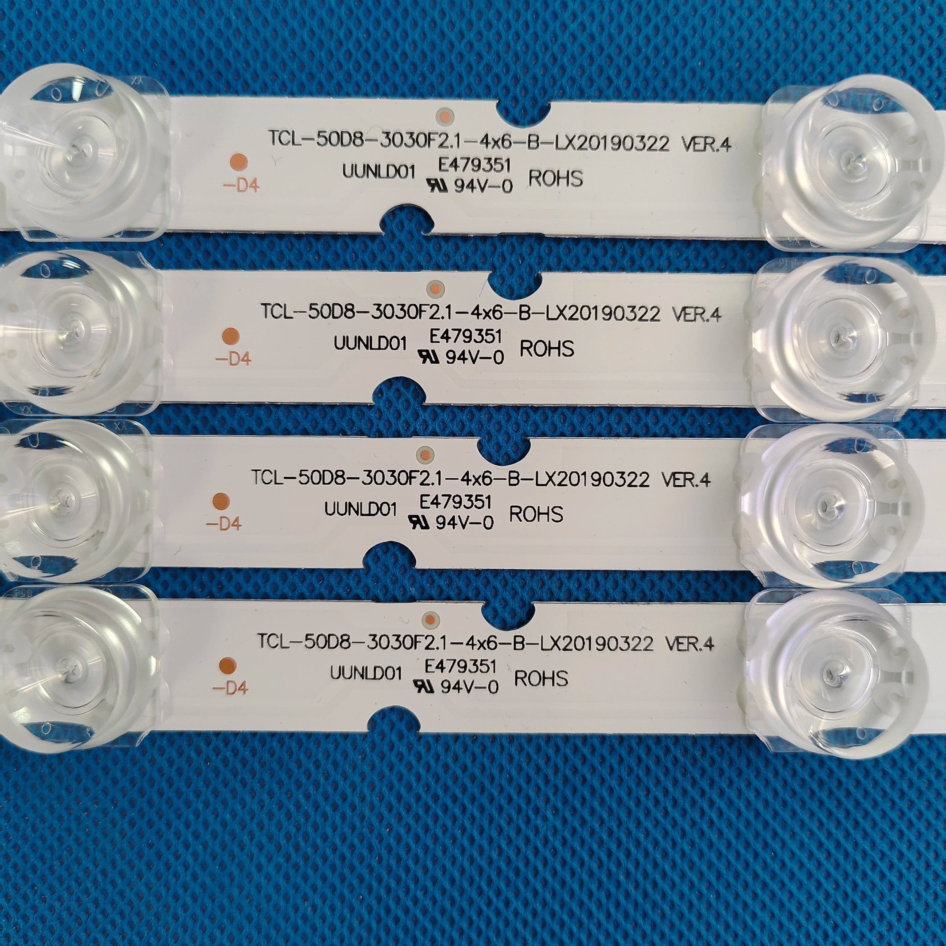 LED Strip for TCL 50D8 50A527 50P8S 50EP680 50EP680X1 50EP668 50EP668X1 50S525 4C-LB5006-YH03J 4C-LB5006-YH04J 4A 4B LM41-01058A
