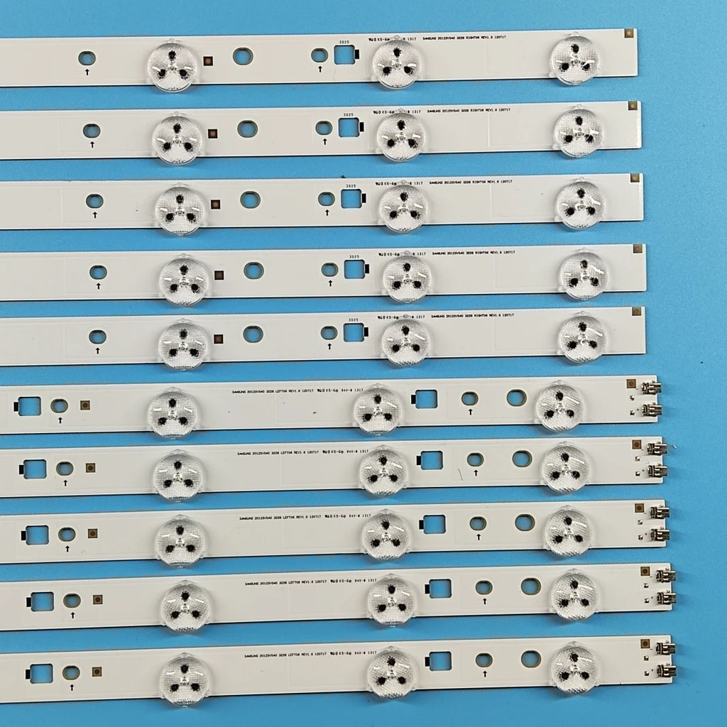 10PCS/Kit LED Backlight  UA40EH5080R 40-3535LED-60EA-L/R D1GE-400SCA-R3 D1GE-400SCB-R3 2012SVS40 3228  UE40EH6030