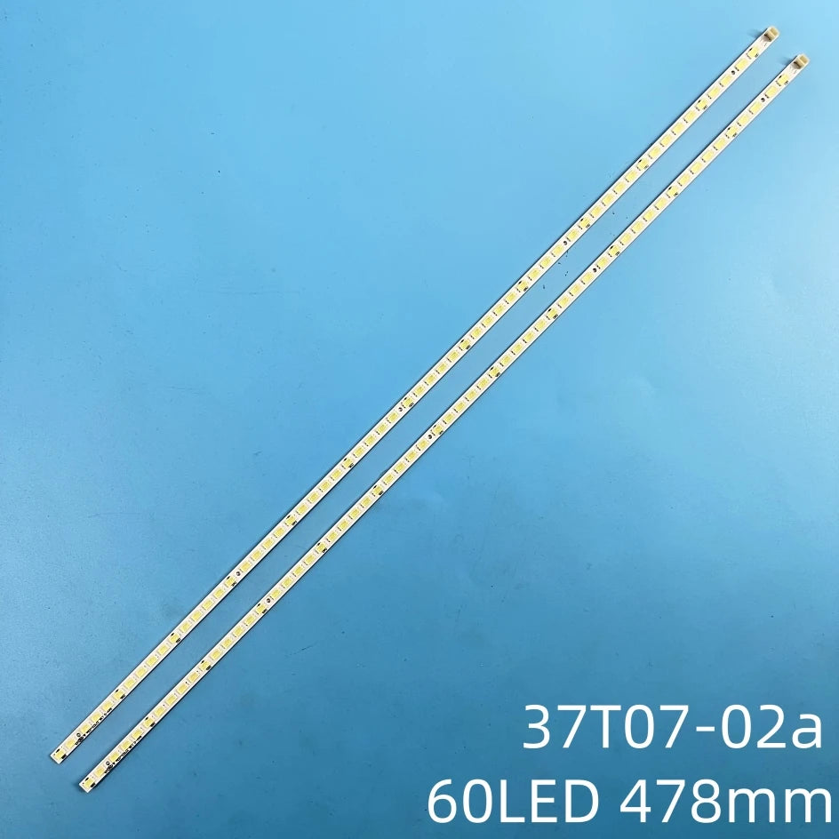 2 PCS/set LED backlight strip for 37LV4500 37LV3500 37LV3550 37T07-02a 37T07-02 37T07006-Y4102 73.37T07.003-0-CS1 T370HW05