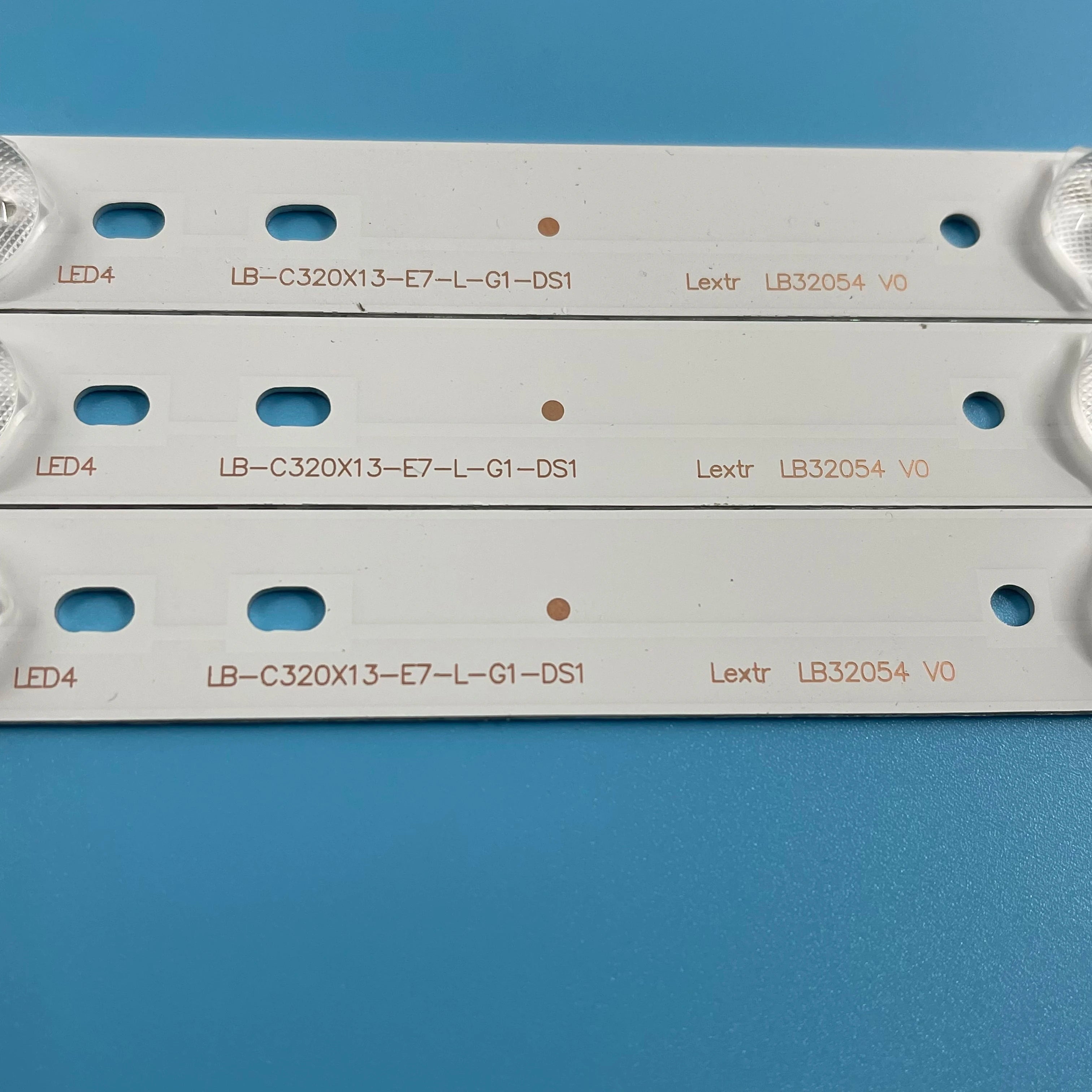 LED TV Illumination For BBK 32LEM-3081/T2C LED Bar Backlight Strip Line Rulers SVJ320AG2-Rev2-6LED-130307 LB-C320X14-E11-H-G1-SE