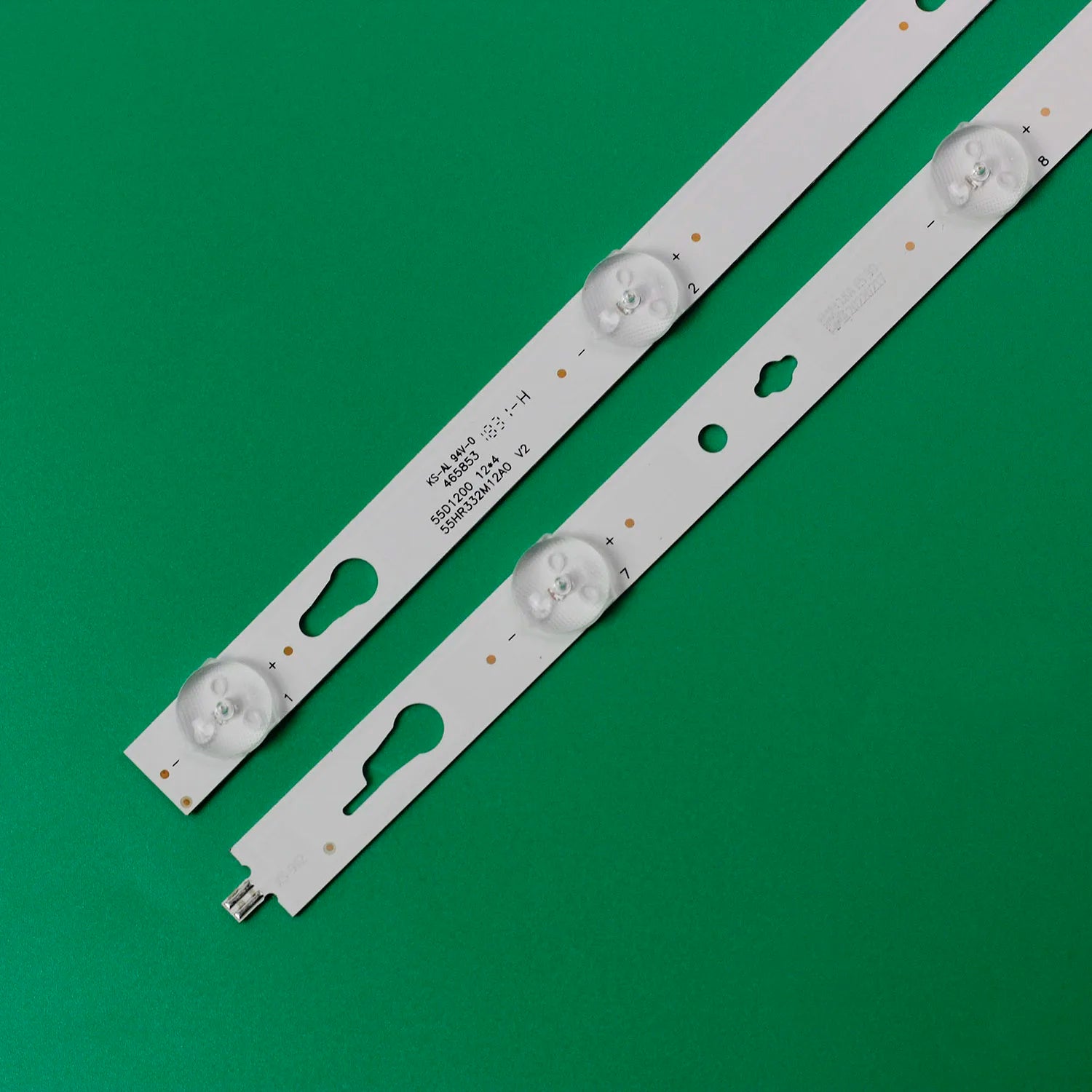 LED Backlight Strips 12LED For 4C-LB550T-HRC PLE-55S09UHD PLE55S09UHD 55PFL5504 55d1200-3x12-3030-lx20180301-v4