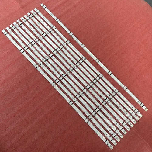 11pcs/set LED backlight strip for ATRON AT65-1905UHD Vestel 65UD8800T VES650QNTB-2W-U12