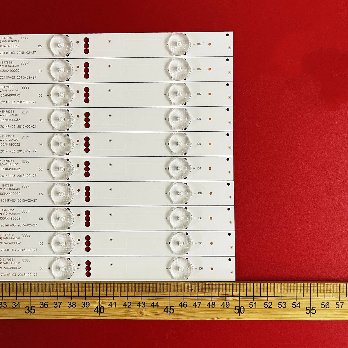 LED TV Backlight Strip for LED-49B550S LED50G100 LED49M60A 303AK490032 AHKK49D06-ZC14F-03
