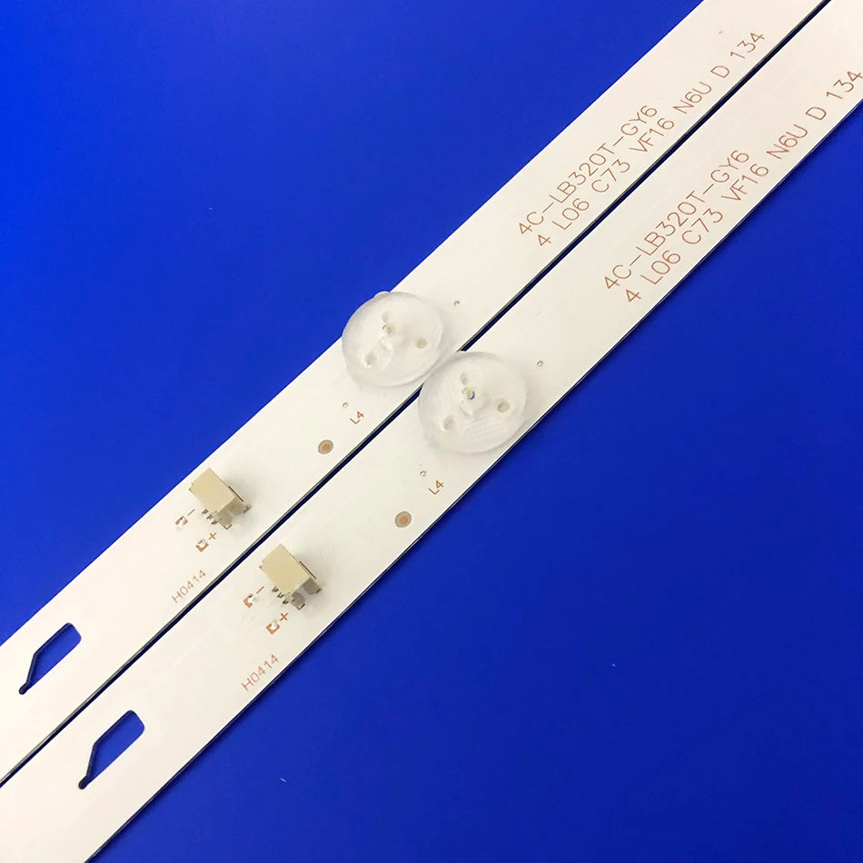 2PCS LED Backlight Strip For 32LEM-1048/TS2C 32LEX-5048/T2C 32LEX-5048 32LEM-1048