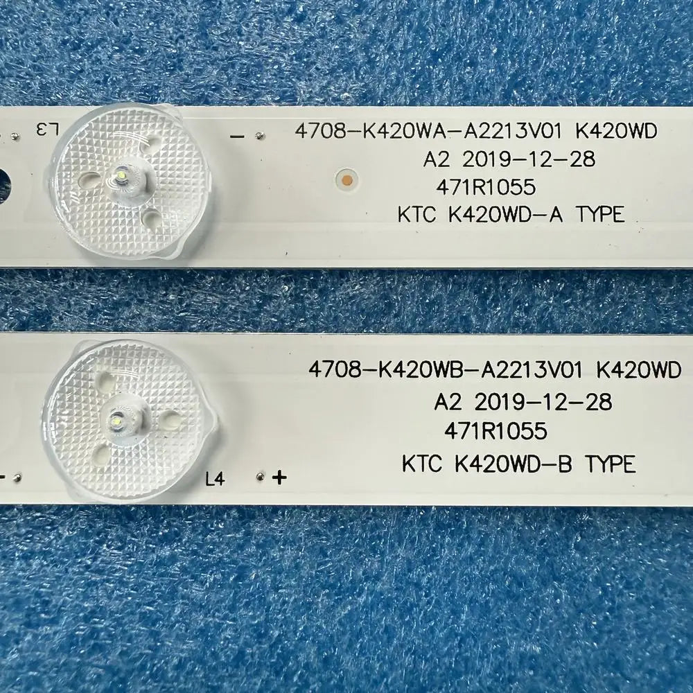 Full LED Strips 12LED For Le42h254d2 A B Lk42d LE42D31 42D59EDS 4708-K420WA-A2213V01 K420WD_A B