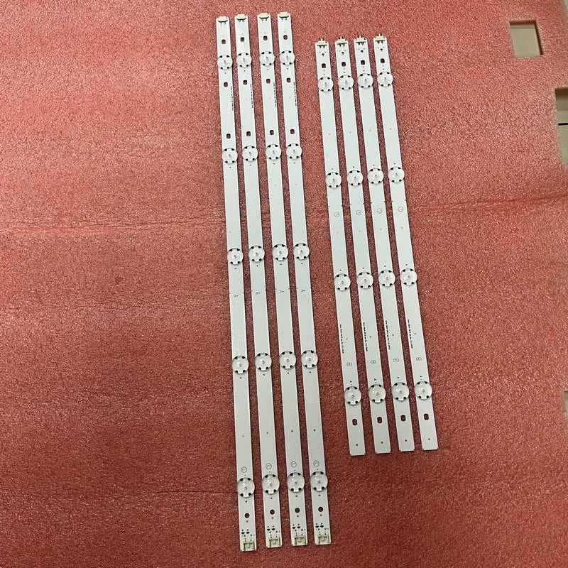 8pcs LED Strip for TV 49UH603v-ze 49UH619V 49UH610A 49UH6100 49lf5100 49UH6030 49UF640V 49UF6407 49UH6507 49uf6409 49LF510V