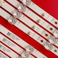8pcs/set LED strip 4708-K50WDK-A2117N01 K50WDK19 A2  for L50M5-RK 940mm 3v