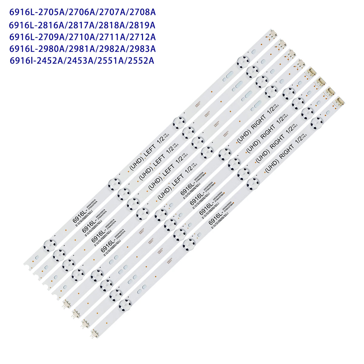 LED backlight strip for 49LH513V 49LH516A 49LH520V 49LH570A 49LH570T 49LH570V 49LH590T 49LH590Y 6916L-2816A 2817A 2818A 2819A