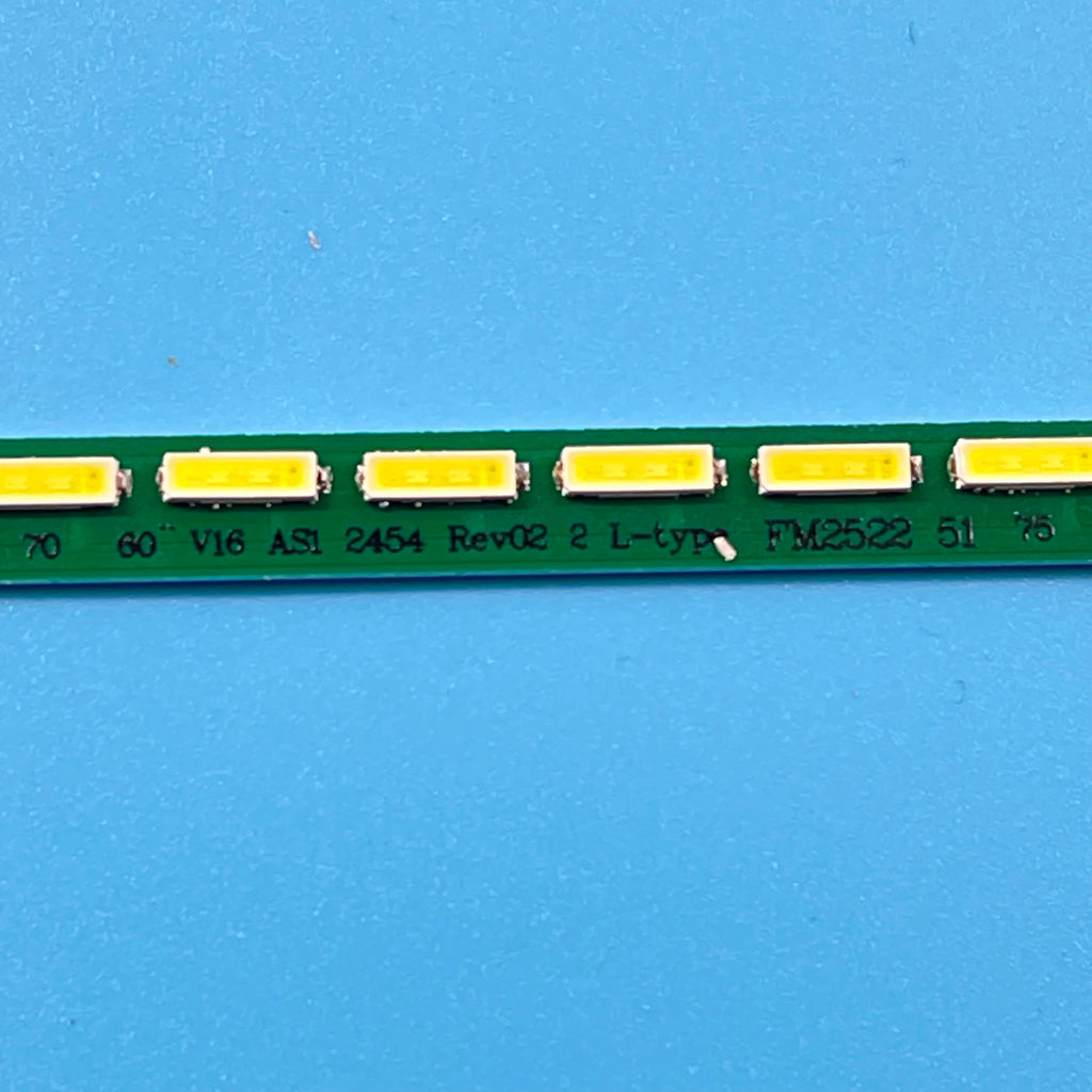 2PCS LED Backlight Strip 78 Lamp For 60UH8500 60UH8507 60UH850T 60UH850V 60' V16 AS1 2454 2455 6922l-0196A LC600EQF(DJ)(F1)