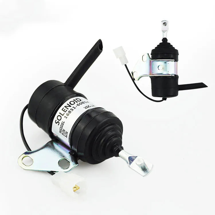 16851-60014 16851-60010 12V Stop Solenoid For Kubota RTV900R RTV900S RTV900T RTV900W Fuel shutdown Shut Off solenoid