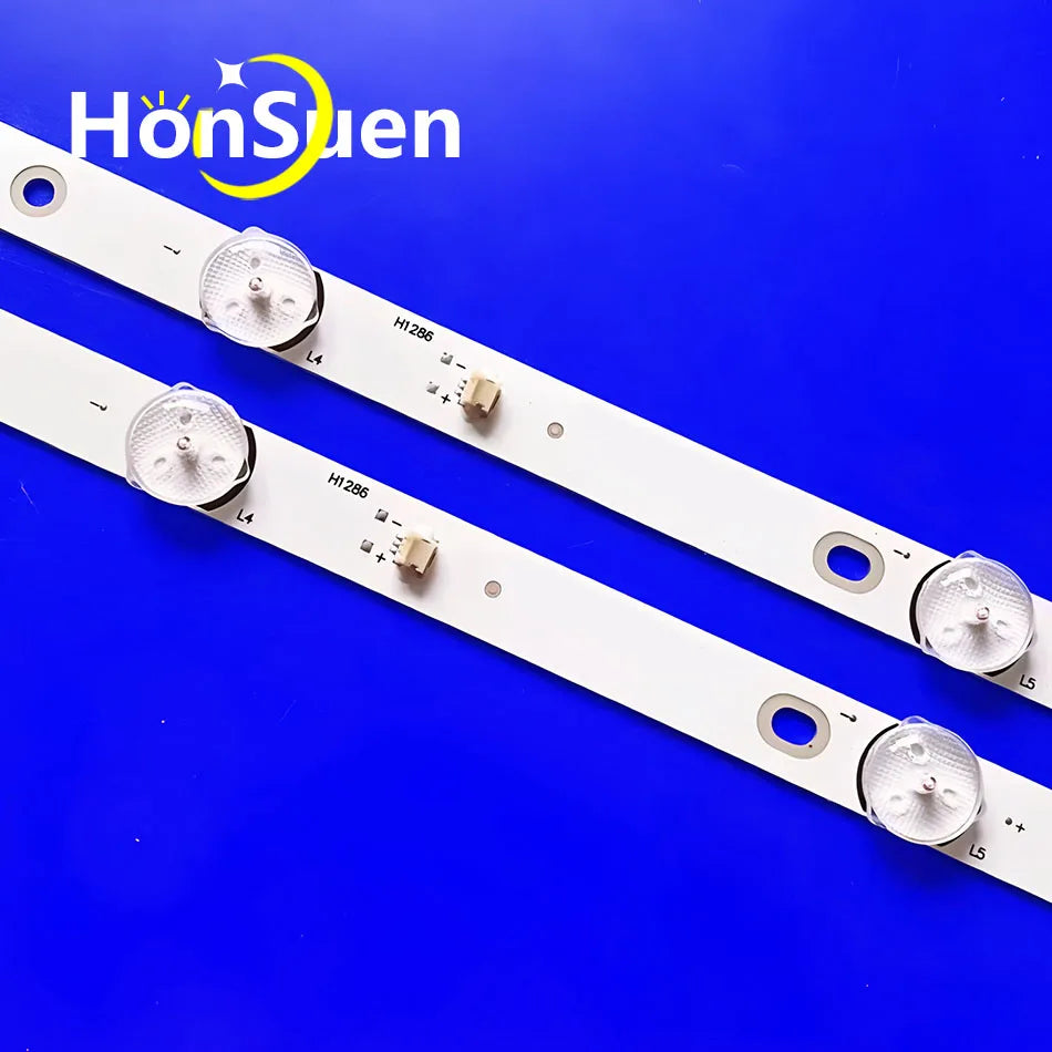New 2pcs/Kit LED Strips NORDMENDE ND32S3600M SMART ND32S3600MSMART IRBIS 32S31HD307B BLUALTA BL-F32S-HD DLED32HF 2X6 1001 A06X