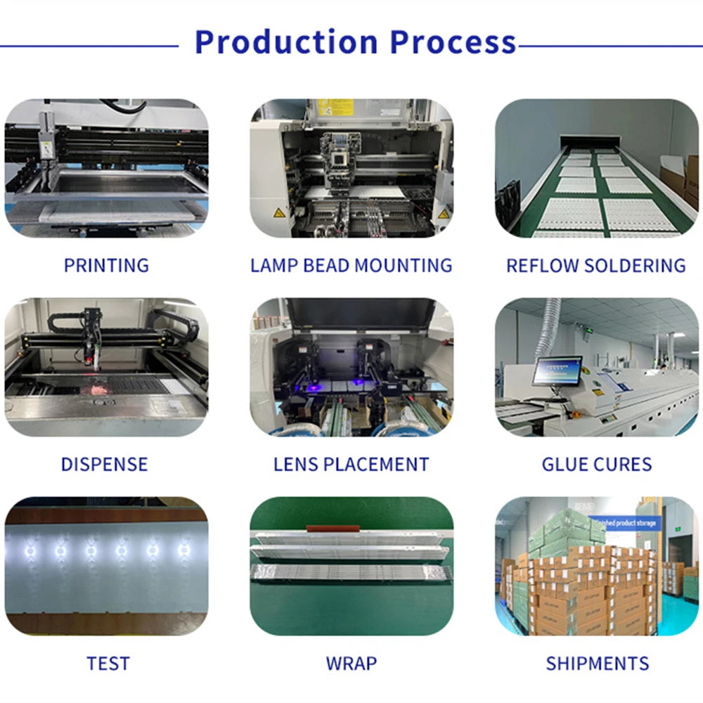 LED Backlight For 65E33A 65K5CD 65M4 43MK-J65000-Y8P00 5800-W6500-8P00 CP00 FP00 SW65D07-ZC62AG-01