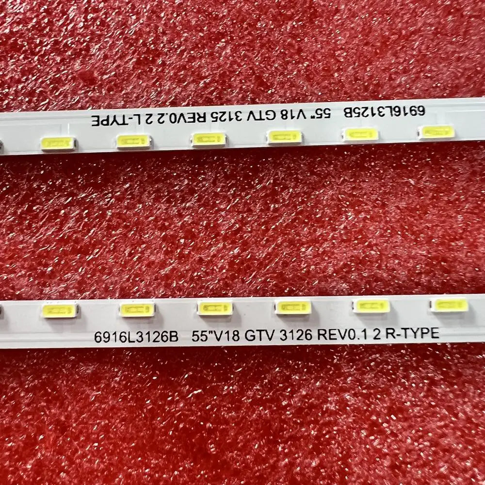 LED Backlight Strip for TV 55UF6807 55UH600V-ZA 6916L3126B 6916L3125B