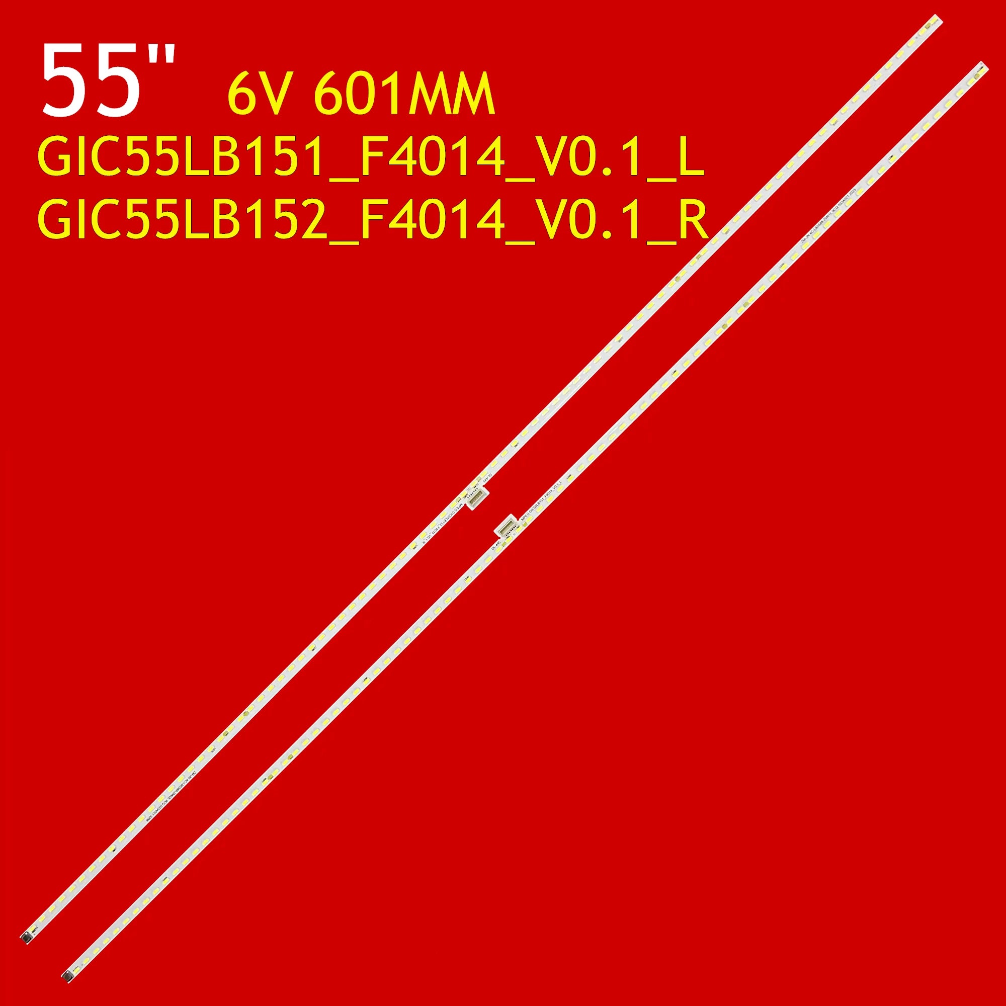 LED TV Backlight Strip for 55U8900C 4C-LB5588-ZM01L 4C-LB5588-ZM02L GIC55LB151_F4014_V0.1_L GIC55LB152_F4014_V0.1_R