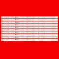 10pcs LED Backlight Strip For H49E12 H49E10 H49E07 H49E09 H49E17 303GC490032 GC49D06-ZC21FG-03
