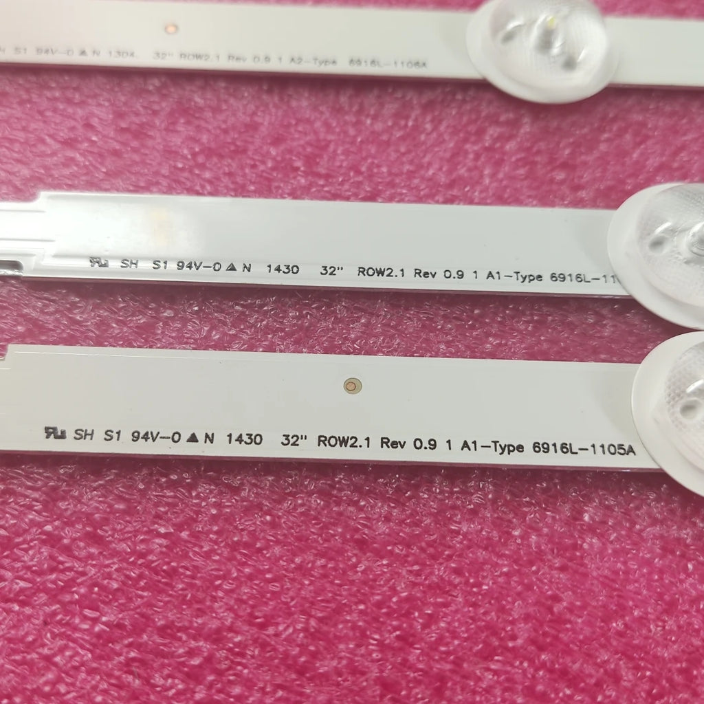 TV LED Full Array Bar For 32LA620V 32LA620V-ZA LED Backlight Strip Matrix Kit LED Lamps Lens Bands LC320DUE-SF LC320DXE-SF