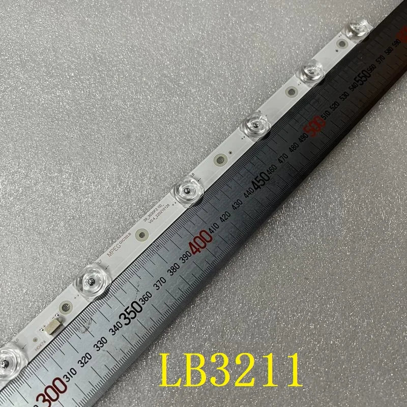 11 LED(6V)LED Backlight Strip For Thomson 32FD5526 32FD5506 TCL 32RS520K 32S327 32A265 32A260 4C-LB3211-ZM01J ZM02J LVF320NDEL