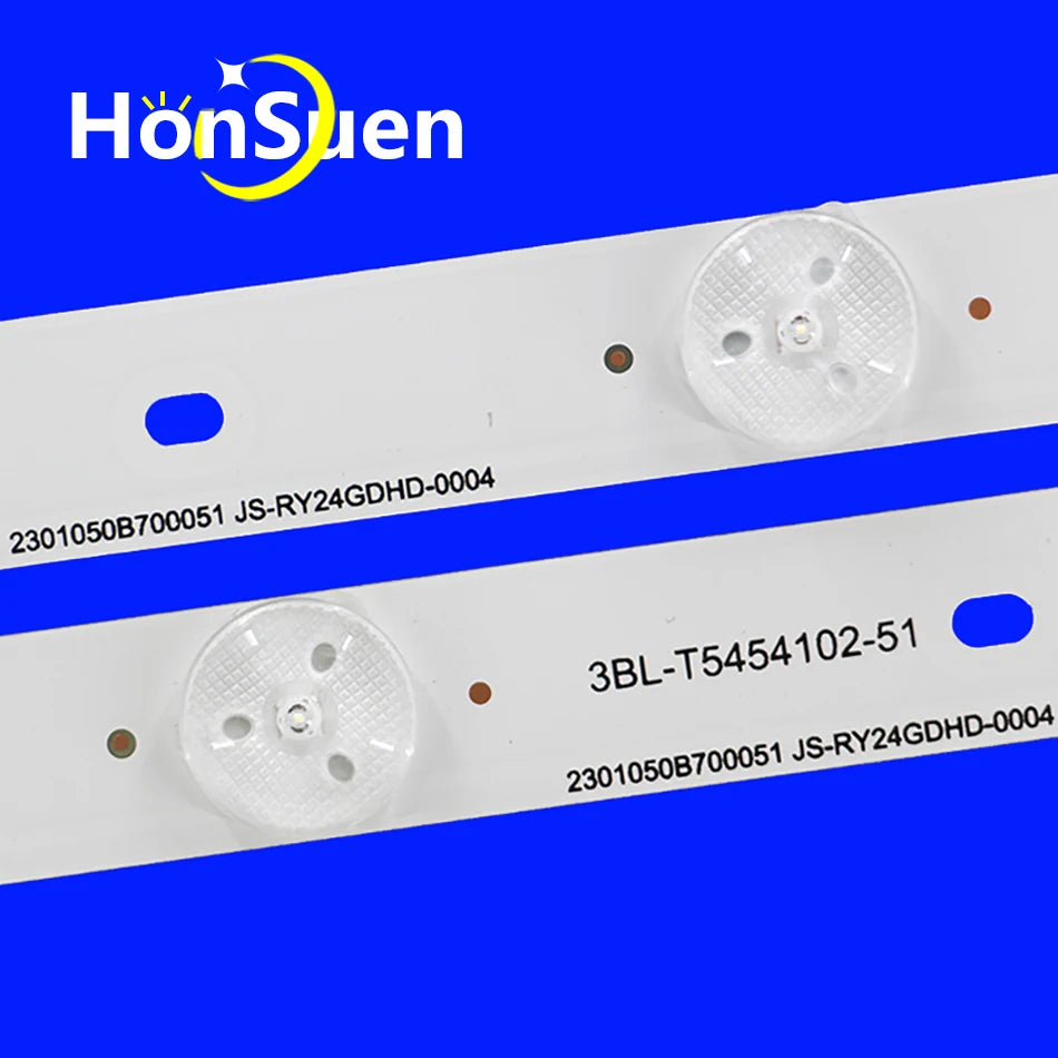 12PCS LED Backlight Strip For Haier 50"TV LE50B5000W LE50B3500W LE50B3000W 3BL-T5454102-51 3BL-T4752102-01 LE50F5300 V500PK2-QS1
