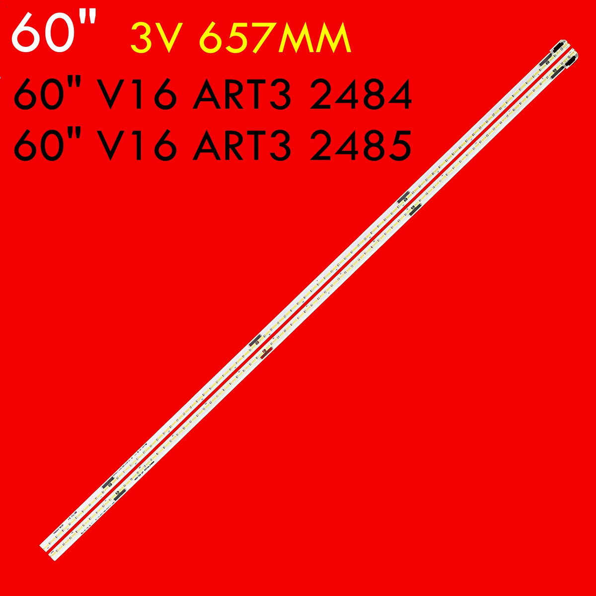 LED Backlight Strip for 60UH770V 60UH7700-UB 60UH7650-UA 6916L2485A 6916L2484A LC600EQF-FJM1 60" V16 ART3 2485 2484 R L