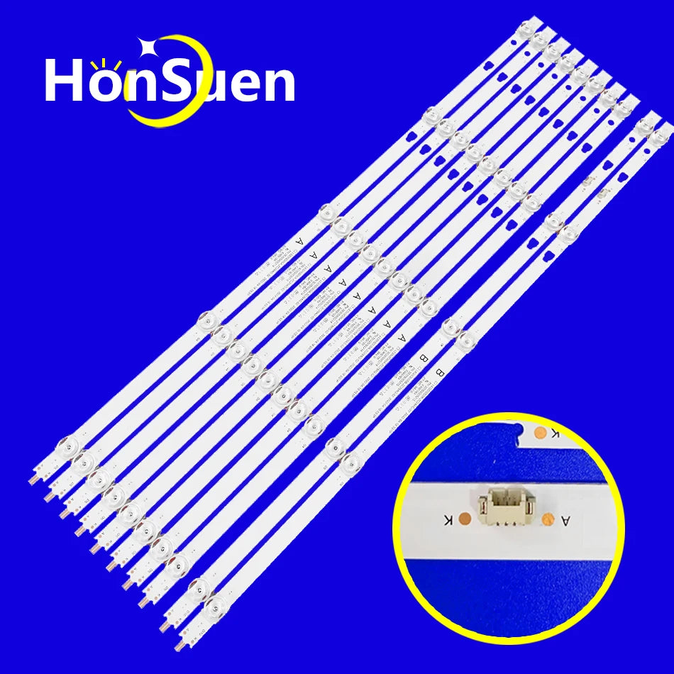 LED Strip For 100012586 WR55UT4009 LT-55MAW595 Ark55174kiled Ark-55174kiled LED55D05B LED55D05A-ZC29AG-02 HAIER 55 Smart TV BX