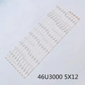 LED Backlight Strip for 46A710P 46EU3200 46DU3000 LED46Z300 LED46A710P LED46U3000 LED46U3200 LE46M330P 46U3000 5X12-0D30mm-L R-6