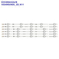 LED backlight strip for 49HE4000 49R6010U 49U5766D 49U6863DB 49L3753DB 17DLB49UER4-A 17DLB49UER4-B JL.D49071330-078AS-M_V02