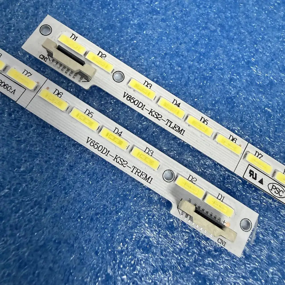 LED backlight strip For Hisense 65K680UAD 65LB5200-UA Rulers M0004H0N31 A54J0F V650D1-KS1-TLEM1 V650D1-KS1-TREM1