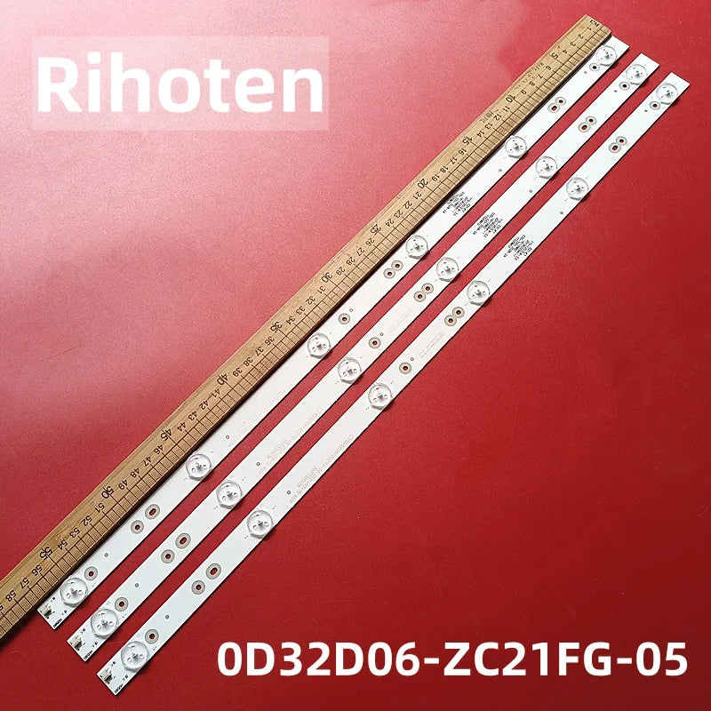 LED Backlight for ATV-32 Sp-led32  E356289 OCEALED320516B7 DVB-PT1320083HCA 0D32D06-ZC21FG-05 OD32D06-ZC21FG-05 6S1P 303TT320038