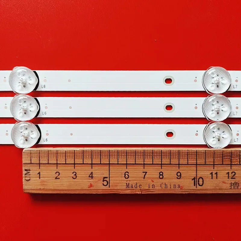 3pcs LED backlight strip for 01.JL.JM32091235A2 FUSION FLTV-32L42B LE32J28S KM315E3-CS-03