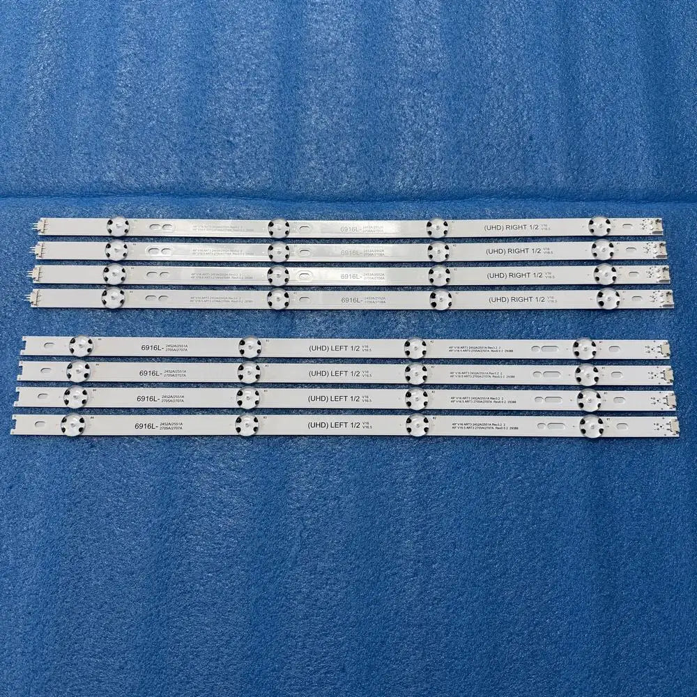 LED Strip for 49LH570T 49LJ510M 49LJ58300W 49UH603V 49UH620V 49LW340C 49LW340H 49LF5400 49UH610V 6916L-2710A 2712A 2709A 2710A